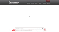 Desktop Screenshot of freshaddress.com